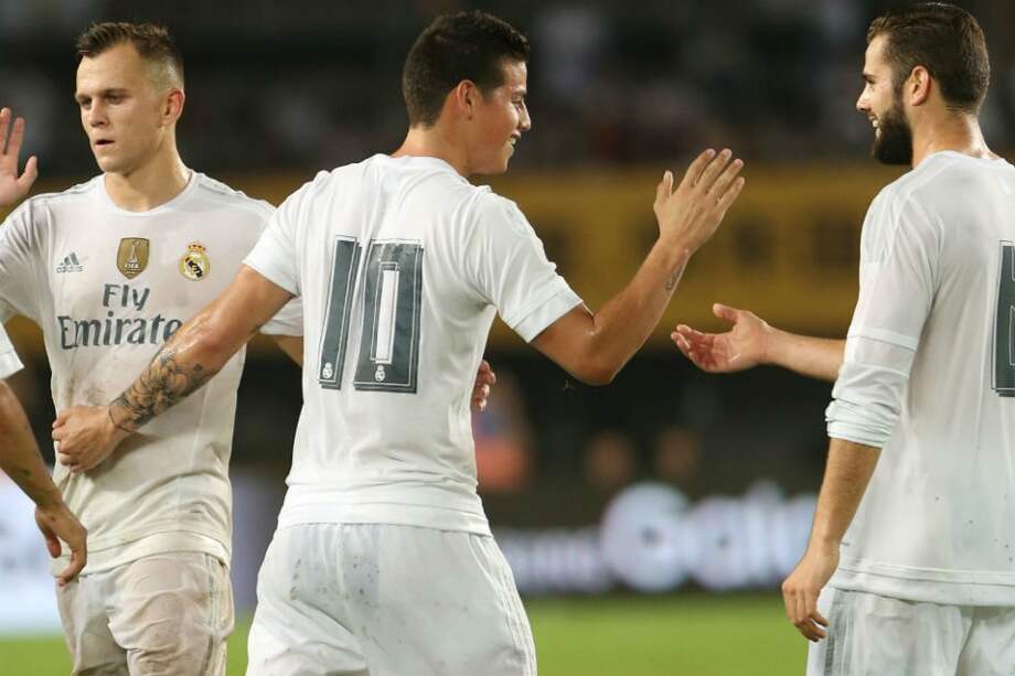 James Rodríguez, mediocampista del Real Madrid. Foto: AFP