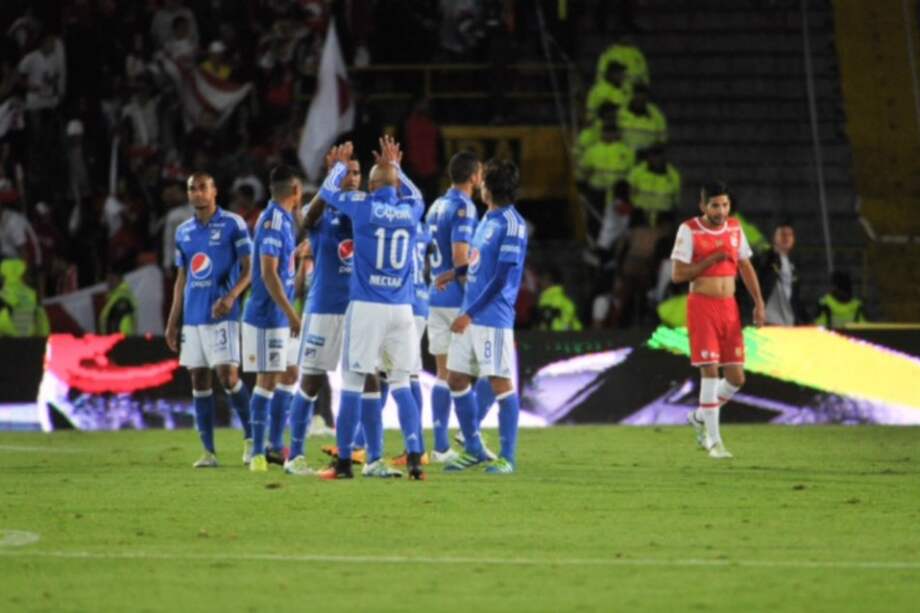 Millonarios no pierde con Santa Fe hace siete clásicos. / Carlos Andrés