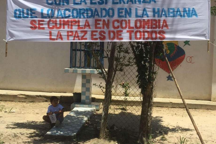 La vereda Caño Indio, en Tibú, pide que se llegue a un acuerdo de sustitución de cultivos. / / Daniel Salgar