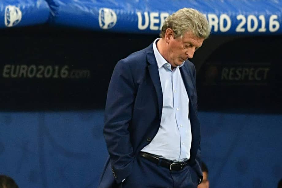Roy Hodgson, entrenador de la Selección de Inglaterra. Foto: AFP