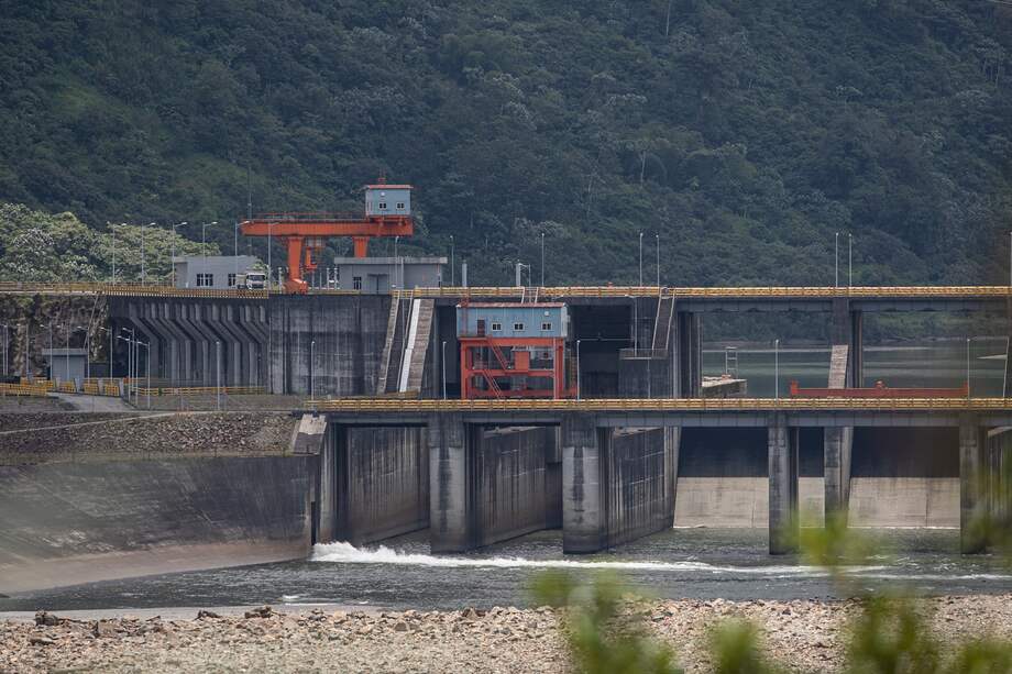 La Central Hidroeléctrica Coca Codo Sinclair ubicada en Ecuador