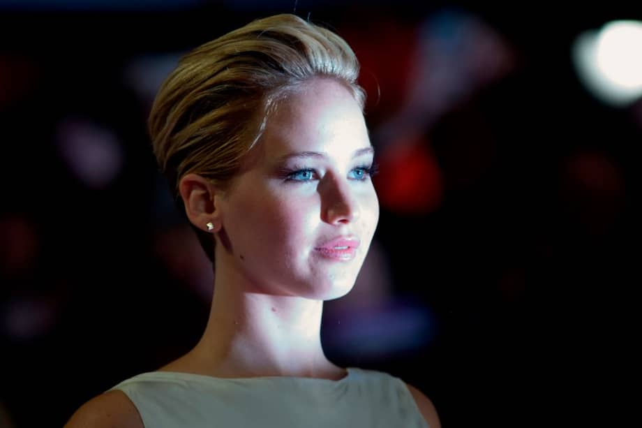 Jennifer Lawrence en el estreno de "Los juegos del hambre: En llamas". / AFP