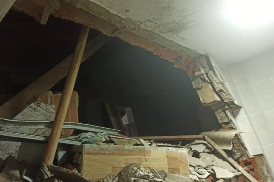 La explosión se dio en el barrio Pedregal, comuna 6, Doce de Octubre.