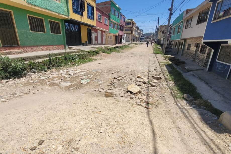 Obra abandonadas en San Cristóbal.