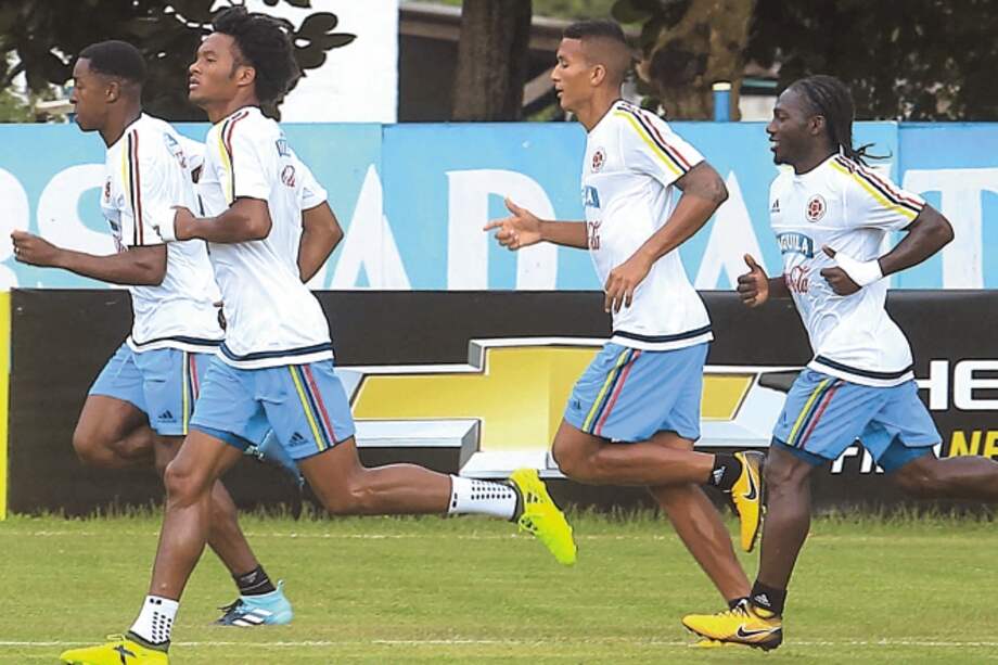 La selección de Colombia está a punto para el decisivo partido de este jueves en San Cristóbal. / FCF