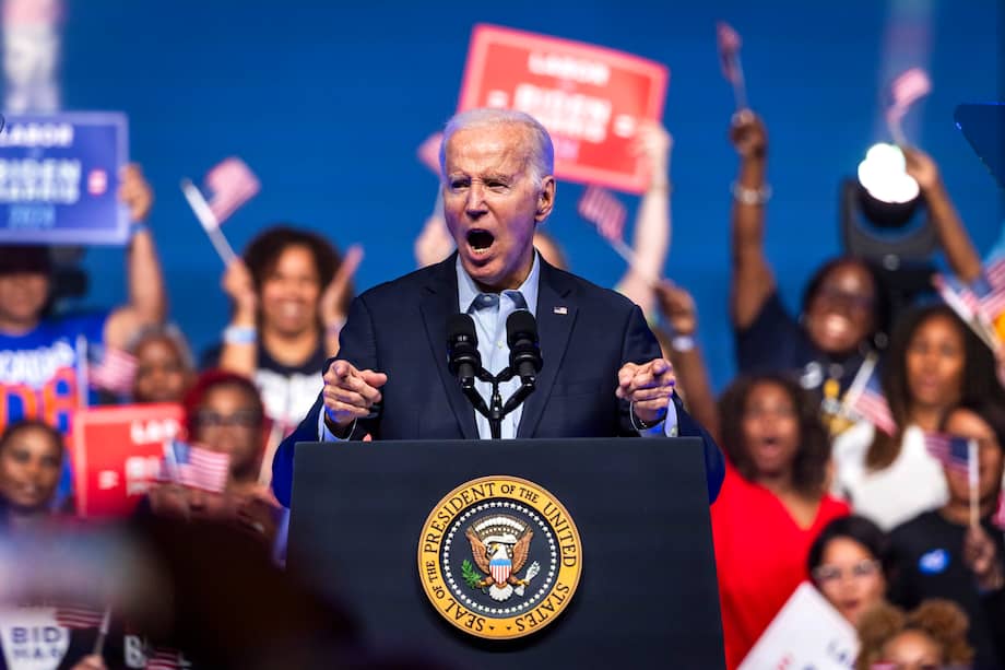 El presidente de Estados Unidos, Joe Biden, inició su campaña política para la reelección en Filadelfia en junio. Con estos anuncios, espera atraer votantes jóvenes en estados clave.