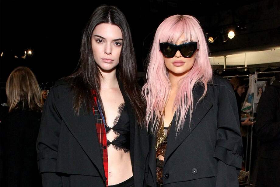 Las hermanas Kendall y Kylie Jenner. / AFP