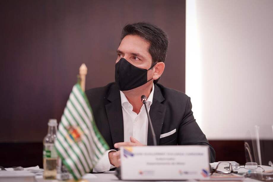 Juan Guillermo Zuluaga, gobernador del Meta y presidente de la Federación Nacional de Departamentos.