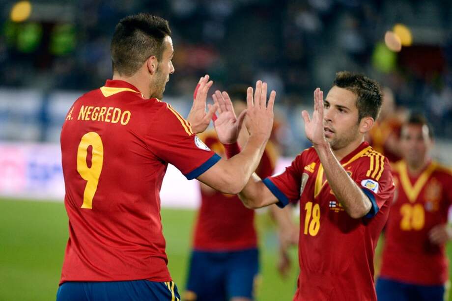 España puso un pie en Brasil 2014