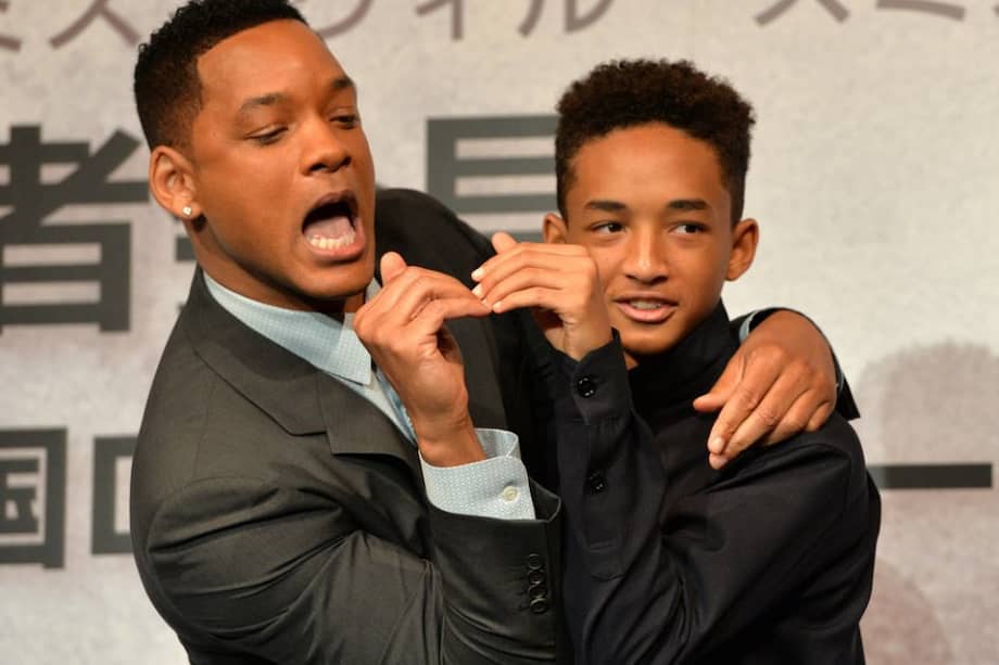 Will Smith y su hijo Jaden.