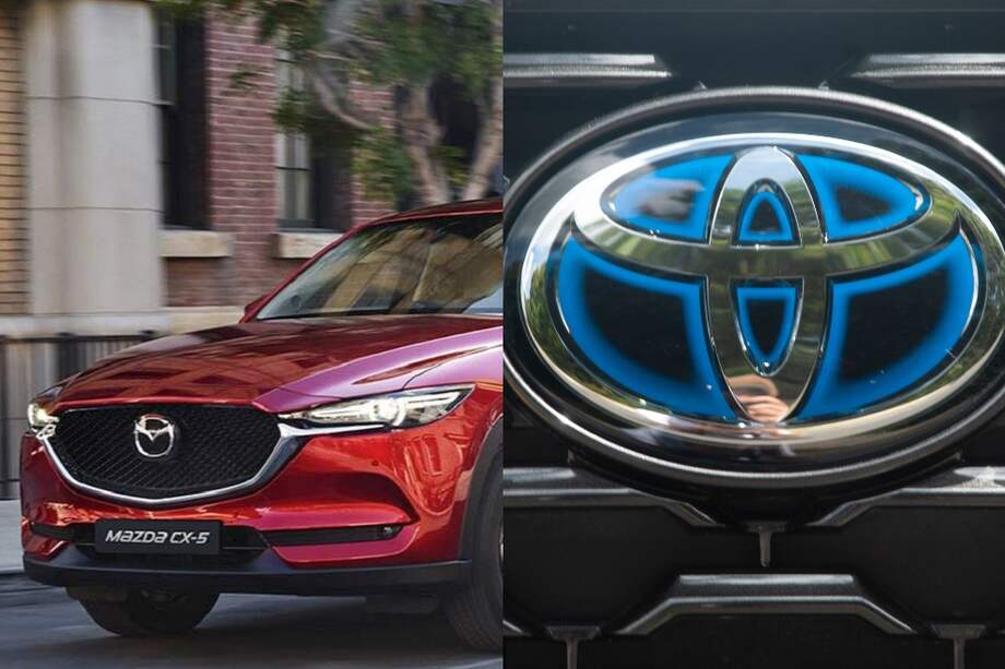 Mazda y Toyota.
