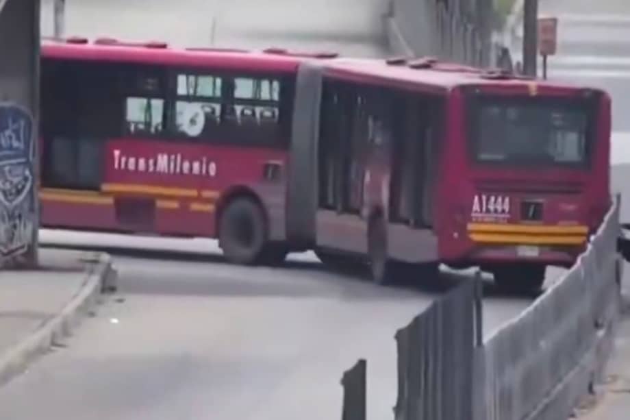 El incidente ocurrió en inmediaciones de la estación San Mateo. La mujer fue atendida y trasladada a un centro médico.