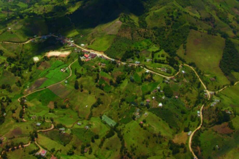 Tierra cafetera en el país/ Cortesía Federacafe