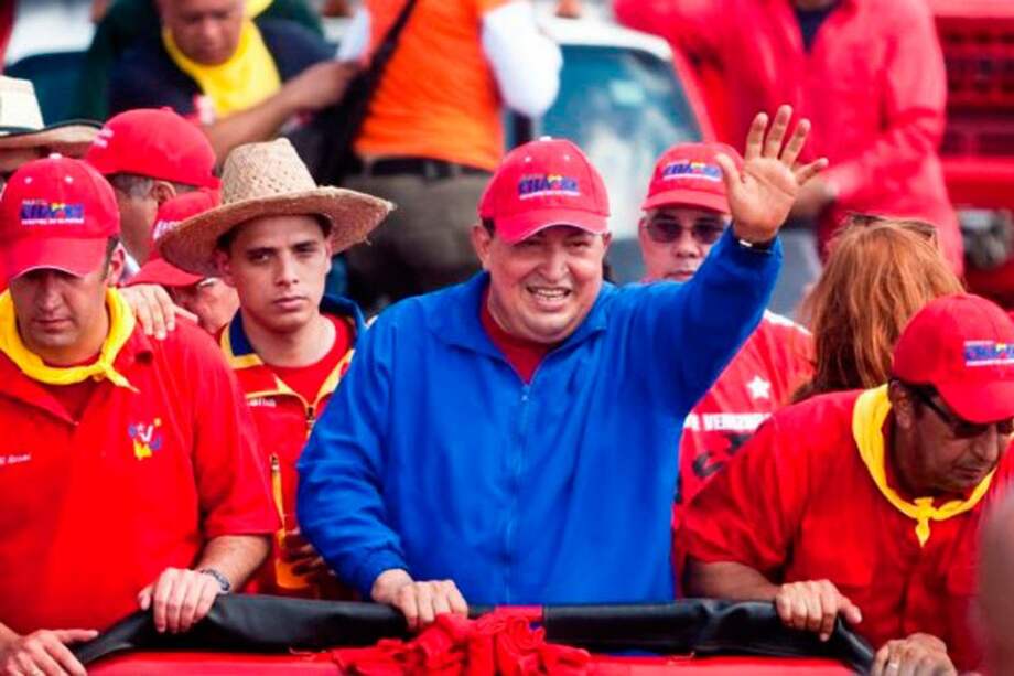 Hugo Chávez, presidente de Venezuela. Foto: AFP