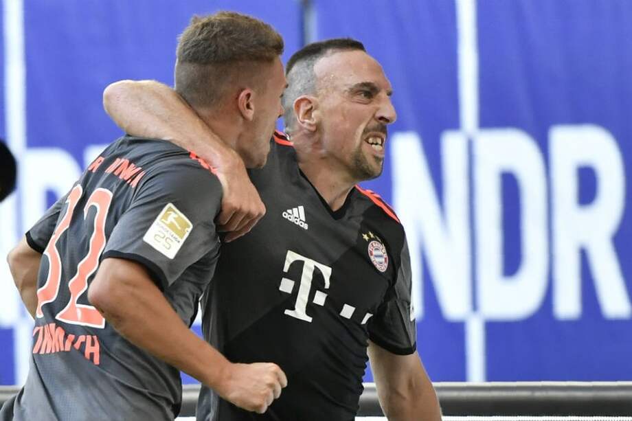 Bayern Múnich logró su quinta victoria en la Bundesliga. Foto: AFP