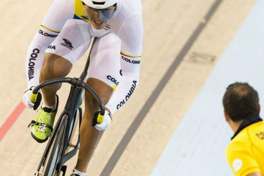 El ciclista antioqueño Fernando Gaviria. / AFP