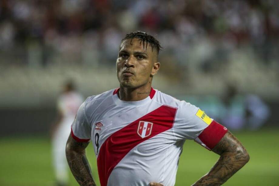 El peruano marcó un gol en el último partido de la fase de grupos del Mundial de Rusia, en la victoria (2-1) ante Australia. / AFP