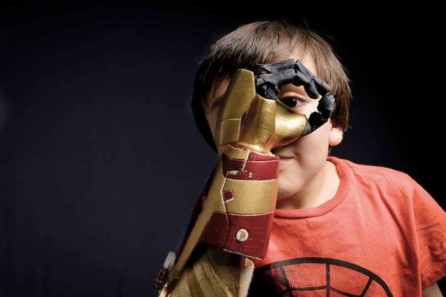 Pequeños superhéroes que superan su discapacidad