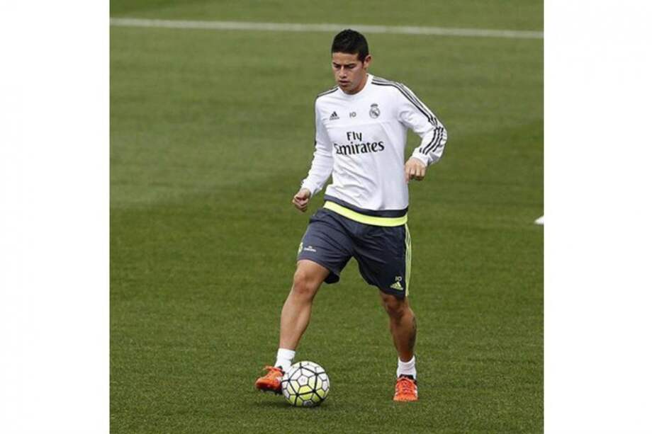 James Rodríguez continúa su proceso de recuperación con el Madrid. Foto: Facebook/James Rodriguez
