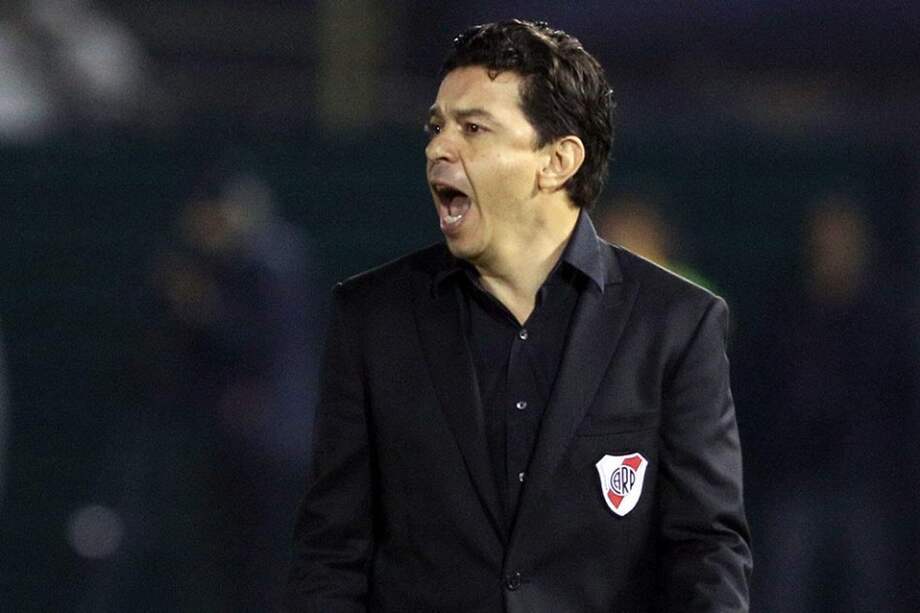 Marcelo Gallardo, técnico del River Plate. / EFE