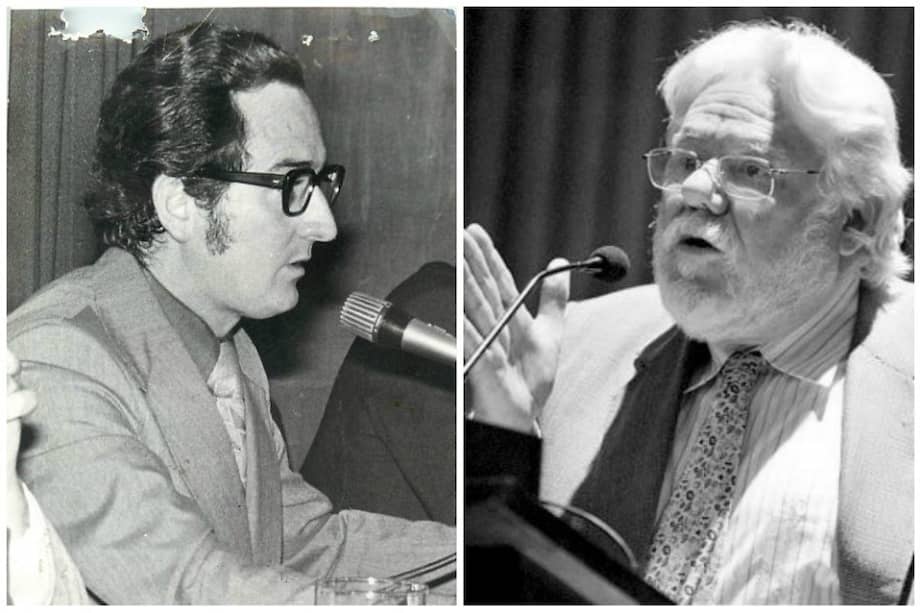 Luis Fernando Vélez y Carlos Gaviria. /El Colombiano -Archivo