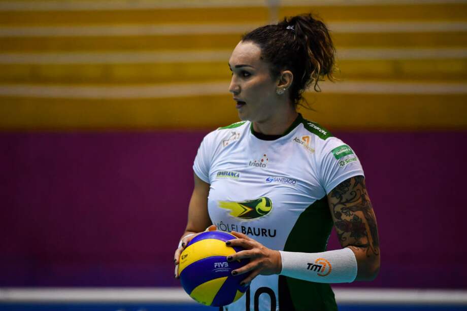 Tiffany Abreu, voleibolista brasileña. / AFP