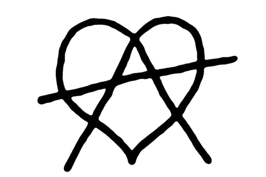 Como muchas causas y movimientos, la anarquía relacional también tiene su propio símbolo.