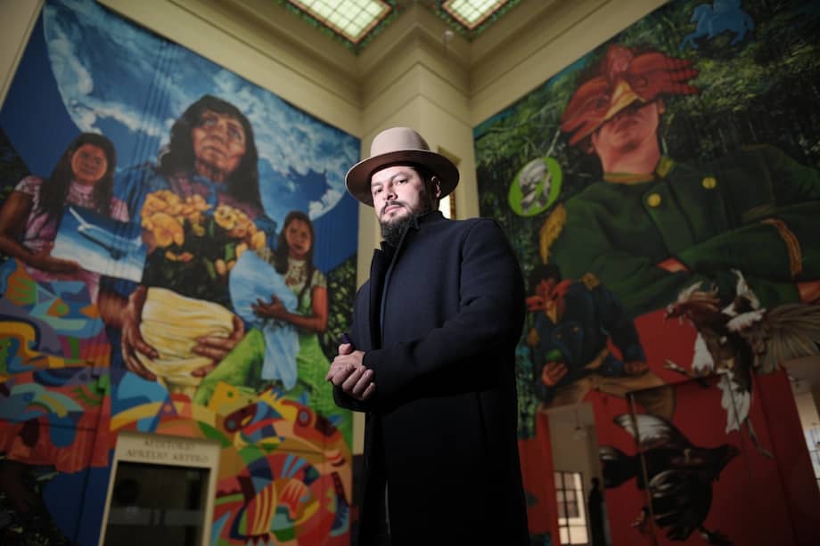 Henry García es el coordinador del Proyecto Bibliotecas Públicas Móviles. / Mauricio Alvarado - El Espectador