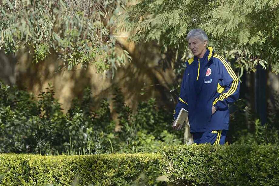José Néstor Pékerman llegó a comienzos de 2012 a la dirección técnica de la selección de Colombia. / AFP