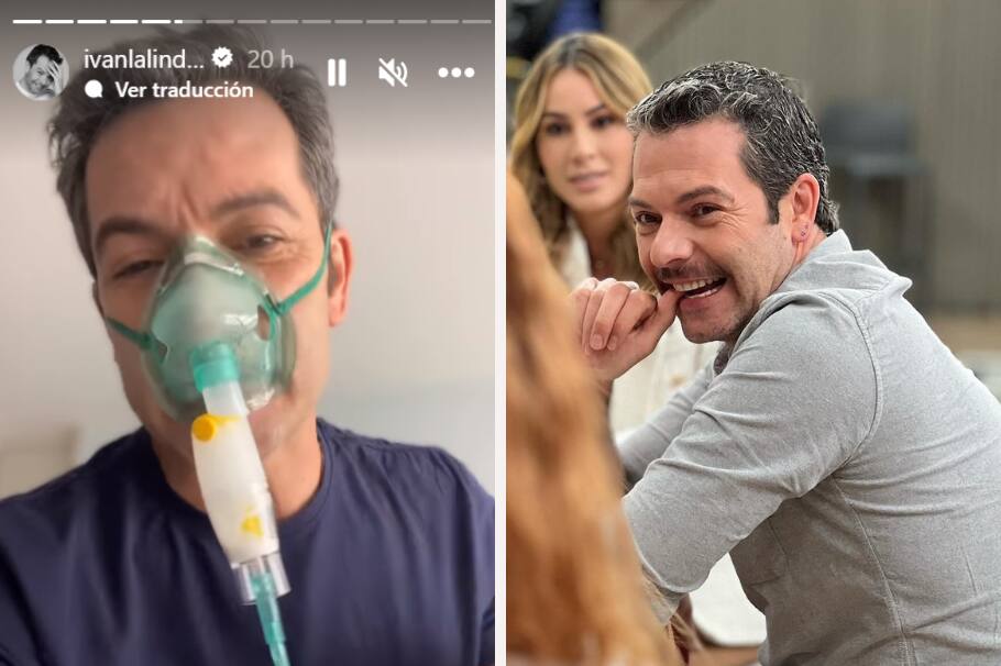 Iván Lalinde les contó a sus seguidores que pasa por un momento de salud en el que requiere de terapias respiratorias. ¿Qué le pasó?