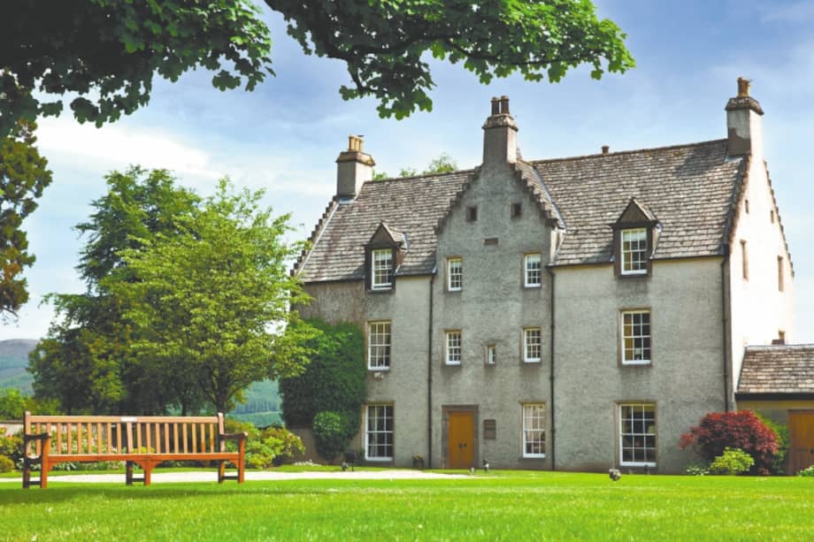 Casa espiritual de The Macallan en Easter Elchies, ubicada en Speyside (Escocia).