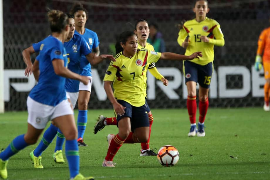 Colombia sumó un punto en el cuadrangular final de la Copa América Femenina. / Copa América Femenina