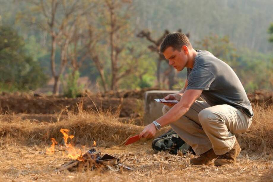 Matt Damon como Jason Bourne.