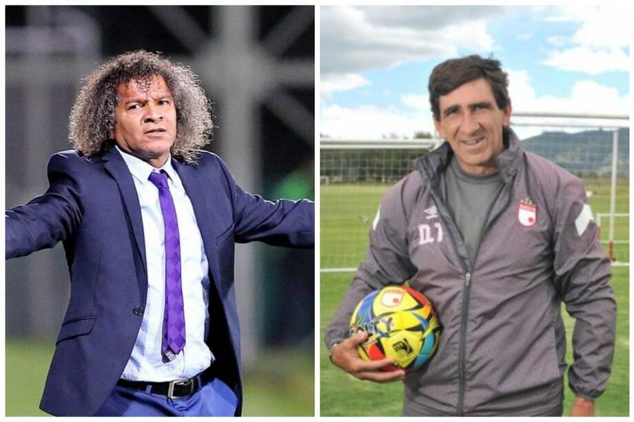 Alberto Gamero y Gustavo Costas, técnicos finalistas.