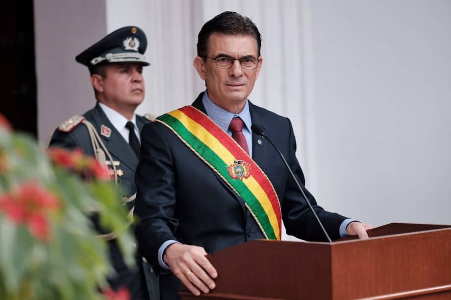El presidente de Bolivia, Rodrigo Paz.