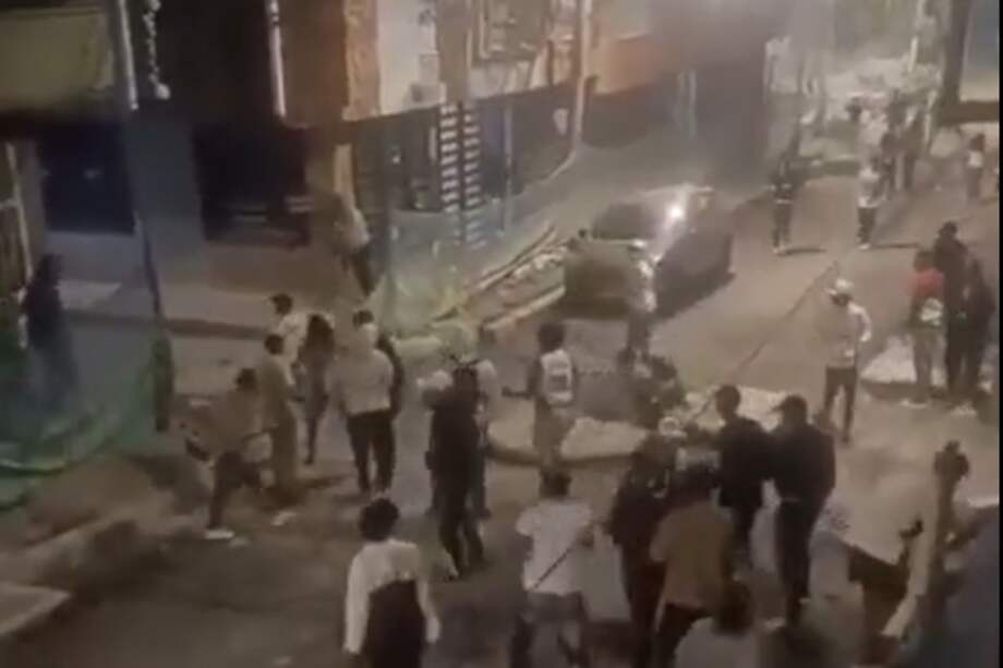 El enfrentamiento se produjo en el barrio Bilbao, de la localidad de Suba.