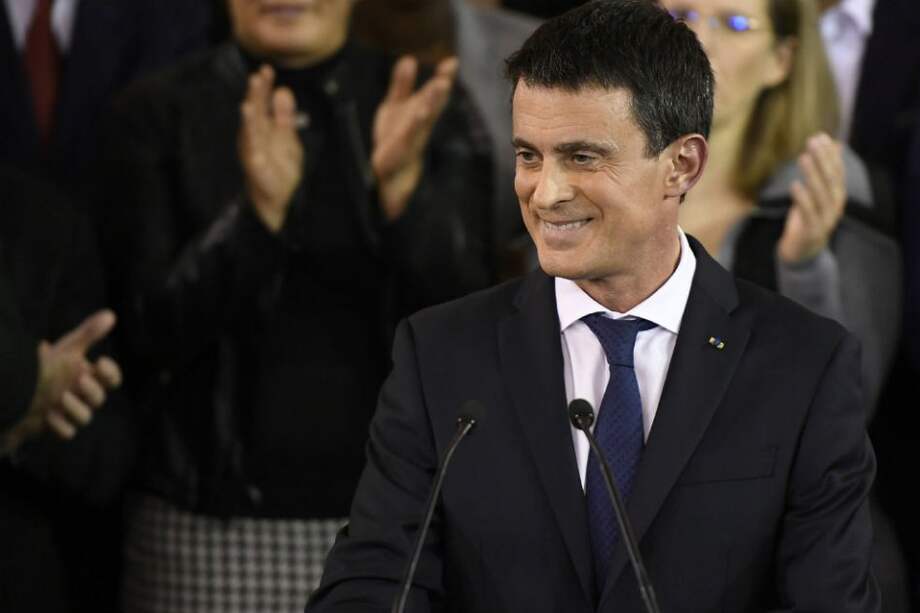 Manuel Valls, primer ministro francés, anunció que competirá en las elecciones presidenciales de 2017. / AFP
