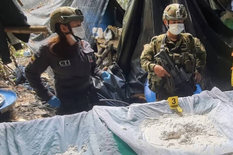Diez toneladas de cocaína fueron incautadas en Nariño