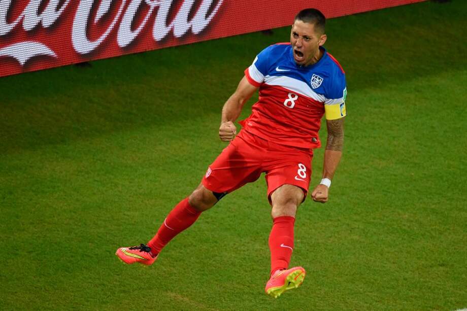 Clint Dempsey en el partido ante Ghana.