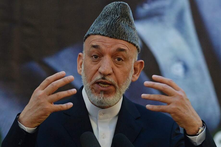 El presidente de afganistan Hamid Karzai./ AFP
