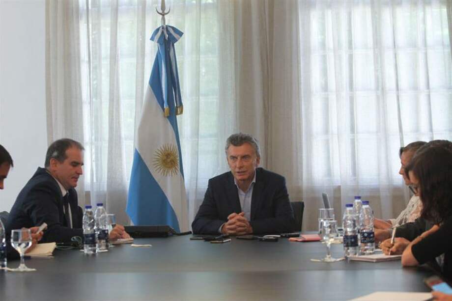 El índice de aprobación del presidente argentino Mauricio Macri es de alrededor del 35 %. / EFE.