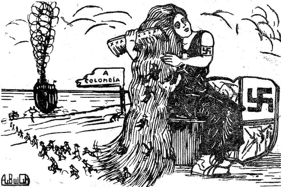 Las caricaturas e imágenes injuriaban a los judíos.