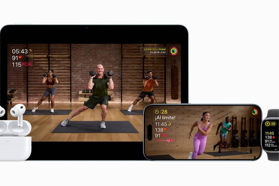 Entre los cambios más llamativos es la llegada de la música de los principales artistas de K-pop a todos los tipos de entrenamiento.