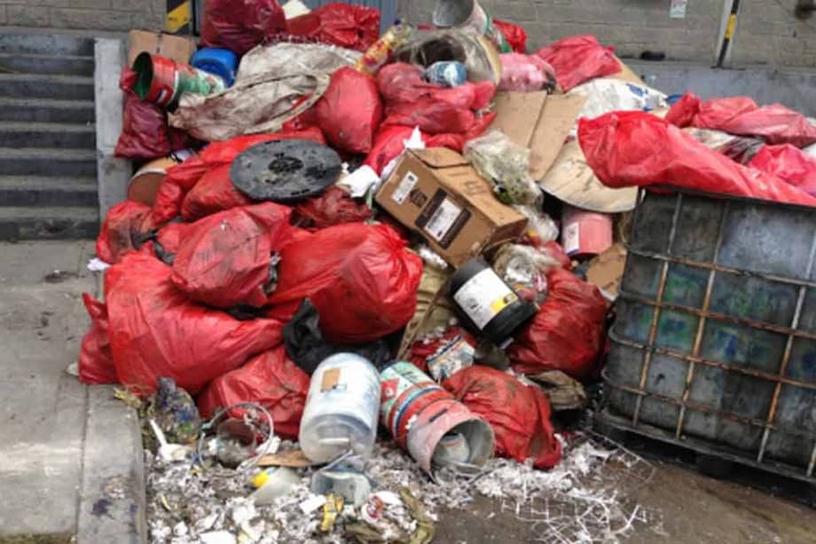 Según cifras oficiales, en Bogotá, se generan, aproximadamente, 40 toneladas diarias de residuos biológicos. Imagen de referencia. / Archivo particular