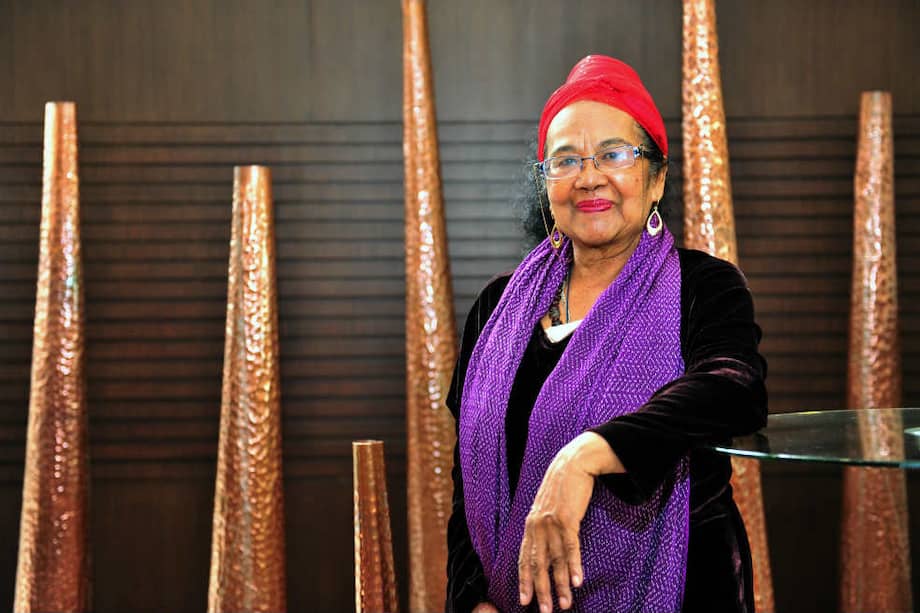 Totó la Momposina es invitada especial del evento Campus Colombias, que se desarrolla en Bogotá y reúne a los innovadores más importantes del país y del mundo . / David Campuzano -El Espectador