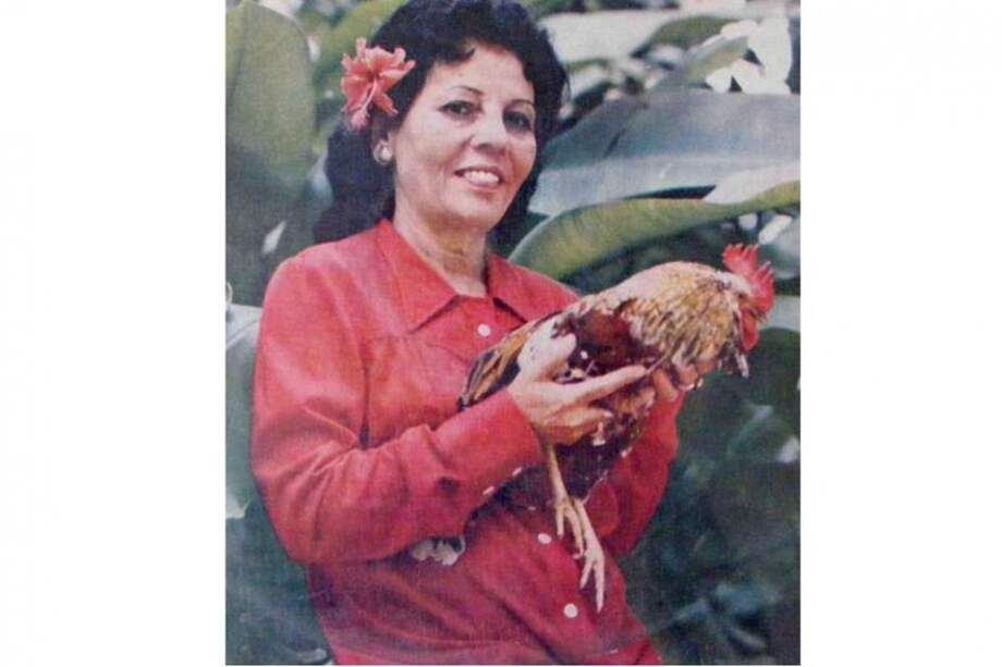 Celina González comenzó a ser famosa en Santiago de Cuba. / Archivo particular