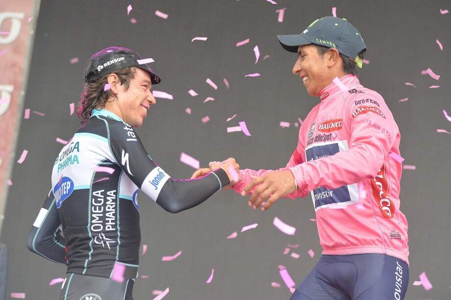 Rigoberto Urán y Nairo Quintana. / EFE