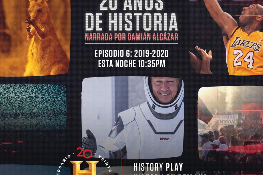 El sexto capítulo de 20 años de historia, la serie documental de History.