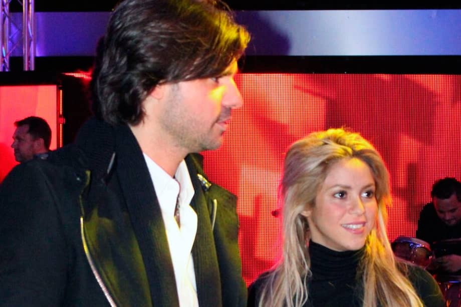Shakira y Antonio de la Rúa en 2011. / Archivo