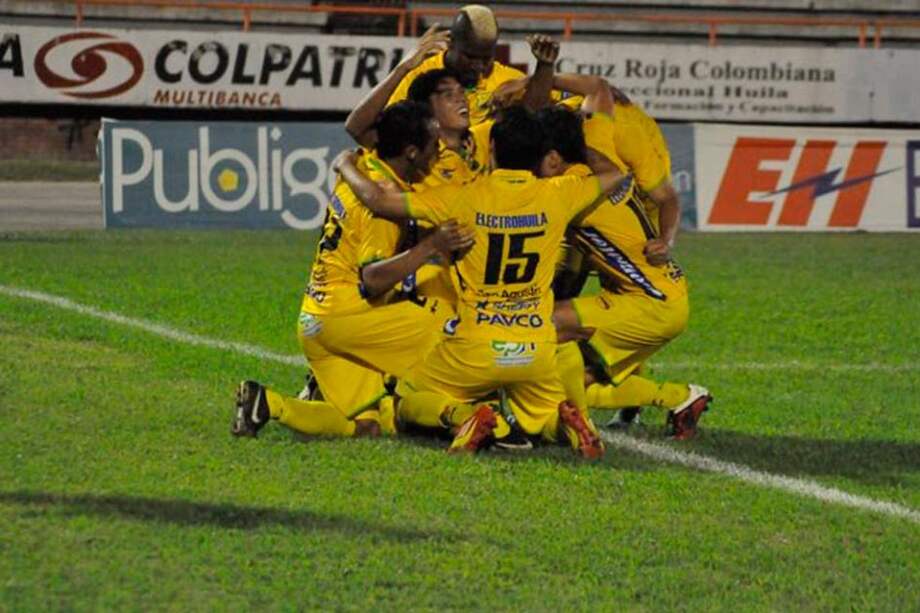 Atlético Huila ganó y salvó la categoría. / Archivo El Espectador